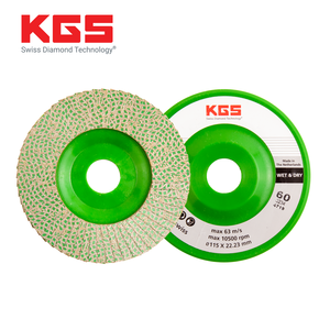 KGS الماس الهجين قرص رفراف 115/22.2 مللي متر M14 للحجر طحن الحافة باستخدام المرن أو بوش زاوية طاحونة - Product Image 3