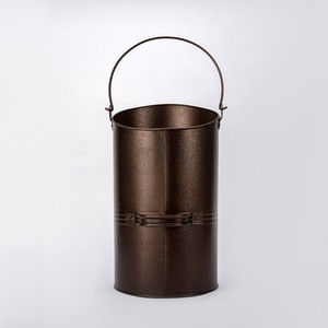 Élégant seau à charbon en métal avec pelle pratique, parfait pour le patio du jardin domestique et le stockage des cendres de feu - Product Image 2