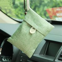 Sacs de purification d'air au charbon actif en bambou, sac absorbeur d'odeur de déshumidificateur d'air du Vietnam