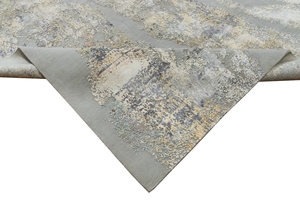 Alfombra Tibetana de Arte, Cómoda, Suave, Moderna, Abstracta, de Gran Tamaño, para Sala de Estar o Dormitorio, Hecha a Mano, Antideslizante, Decorativa, de Pelo Cortado - Product Image 3