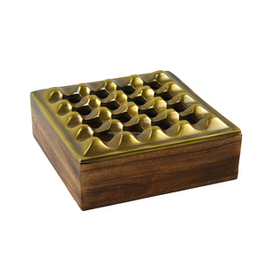 Cendrier design à plaques multiples Cendrier à grille Combo Finition Vaisselle Jardin Bar Maison et Hôtel Bureau Cendriers design - Product Image 2