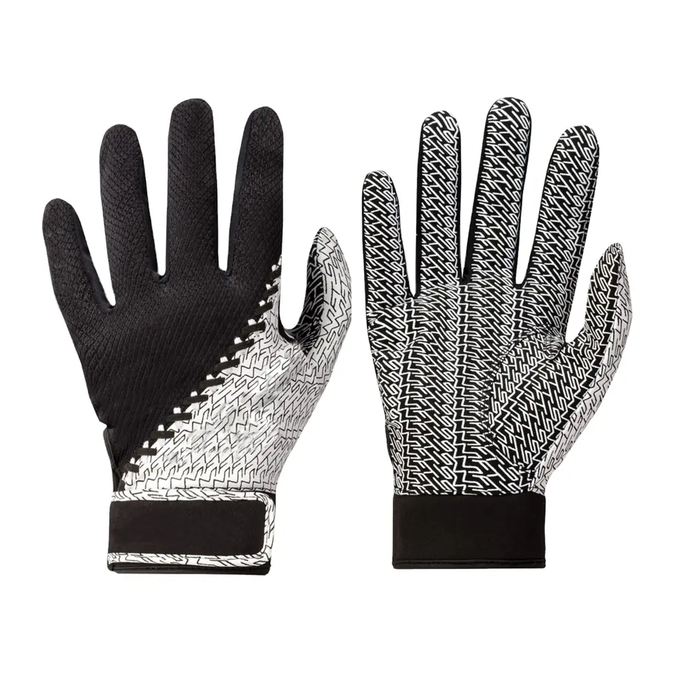 DL guanti da Baseball personalizzati pelle di pecora di alta qualità professionale in pelle di montone guanti da mazza da Baseball/guanti da mazza da Baseball per Adu