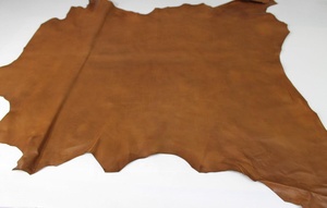 Tan Brown Soft Leather Cow Hide | Cow Leather Skin | Genuine Leather Cow Skin - Product Image 5