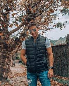 Hombre-De algodón-abajo-globo-Chaleco cuerpo cálido chaleco - Product Image 6