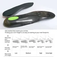 Carbon Fiber Performance Hiking Boot Shoe Cushion, PU Foam