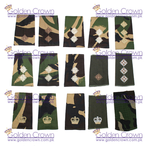 Venta al por mayor de bordados hombro rango mercante marino uniforme accesorios insignia Charretera | Rank Slide Charretera - Product Image 5