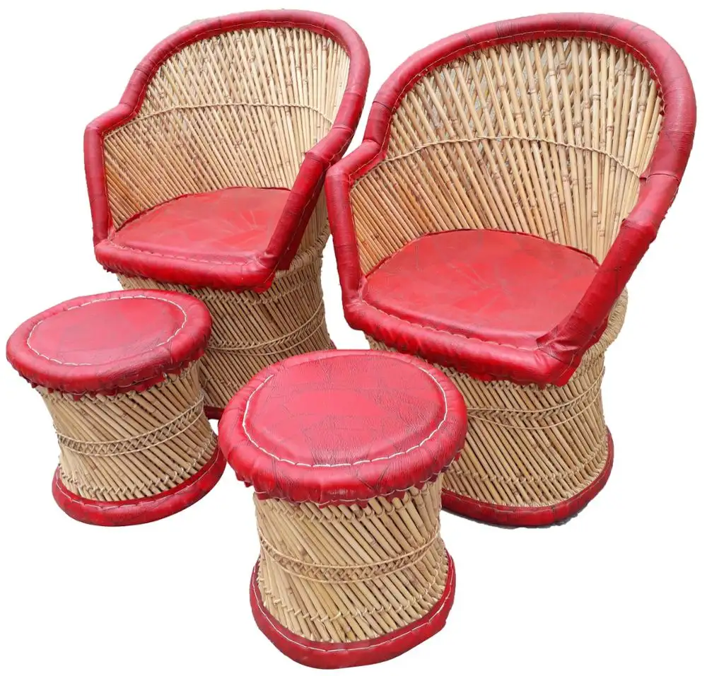 Yüksek kaliteli rahat rahatlatıcı döşemeli deri ahşap sandalyeler osmanlı tabureleri oturma odası bahçe otel salon sandalyeleri