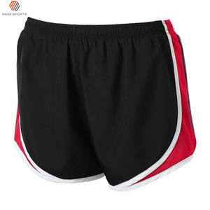 Shorts de sport d'été pour homme, pour la course à pied, la gym, l'entraînement, séchage rapide, tissu en toile, taille élastique, décoration en dentelle - Product Image 2