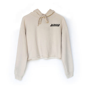 Sweat-shirt à capuche court avec panneau pour femmes, vêtements décontractés de travail à la mode 2020 - Product Image 6