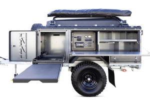Ecocampor Tente de camping remorquable légère et peu coûteuse avec tente à vendre - Product Image 3