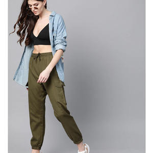 กางเกงจ็อกเกอร์ทรงหลวมสำหรับผู้หญิง สกรีนโลโก้ได้ กางเกงออกกำลังกาย ฟิตเนส วิ่งจ๊อกกิ้ง ขายส่ง - Product Image 4