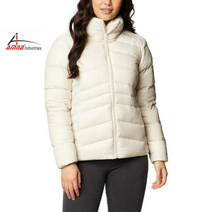 Autumn <b>Winter</b> <b>Women</b> Bright PU Puffer Jackets Warm Bubble <b>Coat</b> Down <b>Parka</b> Outcoat Zipper Jacket Pink Cute - Product Image 1