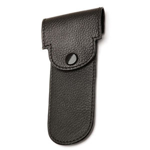 Étui à rasoir de sécurité fait main avec logo personnalisé Étui à outils en cuir noir - Product Image 2