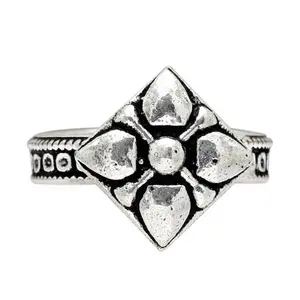 Anel de prata esterlina 925 com design moderno feito à mão joia preço de atacado Anéis de prata indianos