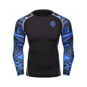 Camiseta de Compresión para Hombre, Protección contra Rozaduras, Personalizada, de Alto Rendimiento, Súper Suave, de Secado Rápido, para Entrenamiento - Product Image 2