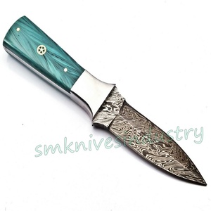 Couteau de chasse en acier, ustensile fait main, damas belle manche en résine (Smk1807) 1 pièce - Product Image 4