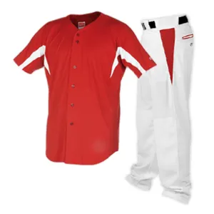 棒球服红白定制印花蓝色棒球运动衫带标志的棒球服