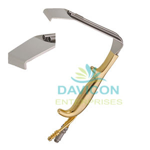 Tebbets-retractor de estilo con fibra óptica - Product Image 1