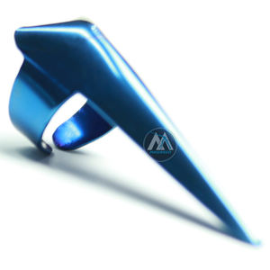 Outil de raie de cheveux Pinky, anneau de coupe de cheveux pour tressage, Balisage, bague de sélection de cheveux multicolores - Product Image 3