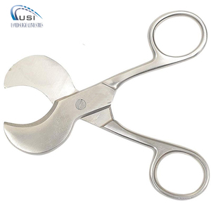 Top Offre Spéciale nouveau cordon ombilical de livraison chirurgicale en acier inoxydable large lame incurvée plate manuel réutilisable ciseaux certifiés CE - Product Image 6