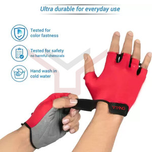 Hot Sale YING ENTERPRISES YE-3503 Fitness Weightlifting <b>Gloves</b> Lightweight Breathable Sports Gym Unisex - Product Image 4