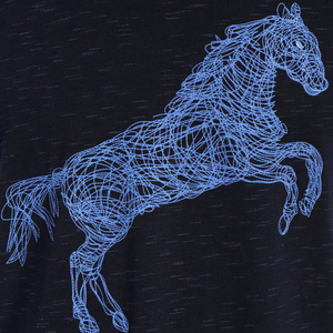 T-shirt à manches courtes pour hommes, en coton mercerisé, imprimé OEM, vente en gros, - Product Image 5