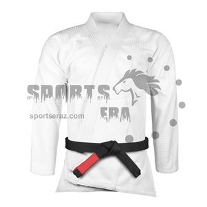 ขายส่งศิลปะการต่อสู้สวม Jiu Jitsu ผ้าฝ้าย100% ด้วยปักที่กำหนดเองขายร้อน - Product Image 3