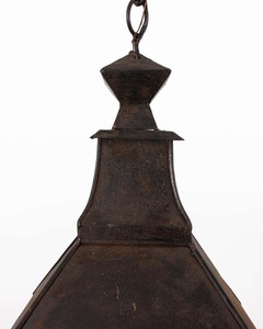 Linterna colgante de metal de alta calidad Metal en hierro Lámpara elegante Decoración para el hogar y el hotel Revestimiento en polvo negro Portavelas elegante - Product Image 2