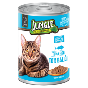 Cibo in Scatola per Gatti Jungle con Manzo 415g Durata di Conservazione 18 Mesi JNGK-<span class=keywords><strong>002</strong></span> <span class=keywords><strong>TR</strong></span> - Product Image 3