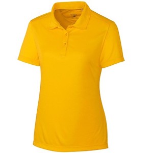 Camiseta Polo estampada de golf con diseño de uniforme de oficina largo para mujer OEM, tallas XXL XXXL, ropa china personalizable antiestampado - Product Image 6