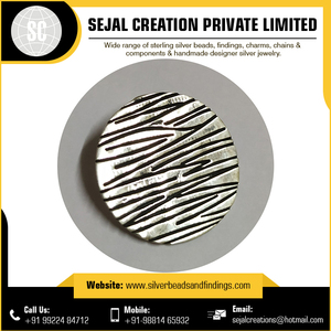 925 Sterling <b>Silver</b> Tribal Pendant <b>Necklace</b> Lightweight Gold Plated <b>Heart</b> & Number Patterns Featuring Diamond & Pearl Charms - Product Image 2