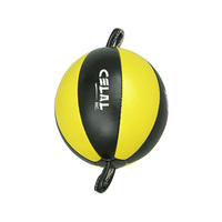 Balles de boxer en cuir, pour enfant, à Double extrémité, personnalisés, Logo privé, balles de poinçonnage à Double extrémité
