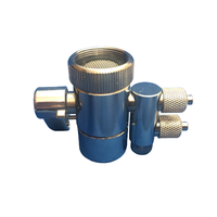 Robinet de dérivation manuel rapide en laiton 1/4 pouce avec adaptateur M22/M24, qualité alimentaire, pour osmose inverse, extérieur, voiture, usage domestique
