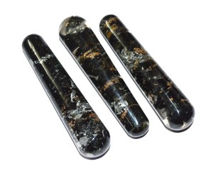 Buy Online Black Tourmaline Orgone Smooth Massage Wands : Black Tourmaline Orgone Smooth Massage Wands for Sale - Product Image 1