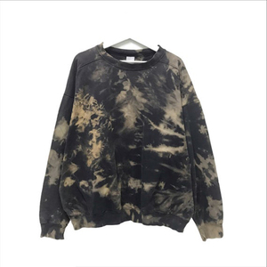 Venta al por mayor personalizado rojo Tie-Dye impreso sudaderas para mujeres XS tamaño nuevo jersey de moda con Logo corte corto para el invierno - Product Image 5