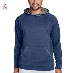 Pull à capuche en polaire imperméable et écologique pour homme, coupe classique, manches longues, couleur unie, idéal pour l'hiver - Product Image 5