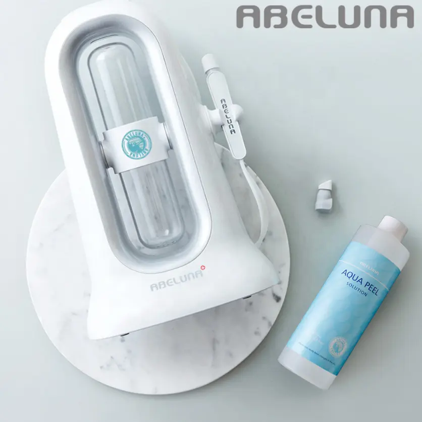 Abeluna Verwijdert Geaccumuleerde Dode Huid Mobiele Innovatie Oplossing Huid Afval Afzuiging (360 Spiegel 1Pcs Aqua Peeling Machine