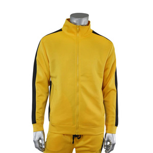 Chándales para hombre de alta calidad con Panel lateral en blanco, chándal bonito de poliéster 100% con impresión o bordado, venta al por mayor - Product Image 2