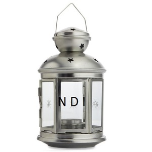 Linterna de vela grabada a mano para el hogar, cena, fiesta, decoración de mesa, Vela decorativa, linterna de acabado brillante - Product Image 3