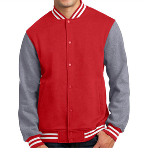 Classic College Baseball Jacket for Men Fashion Slim Fit Custom Logo Soft Cotton Fleece Varsity with Hoodie <b>Fur</b> Wool Shell - Product Image 6