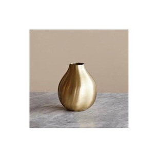 Top Quality Flower <b>Vases</b> Metal <b>Vases</b> Luxury Gold Finishing Modern Hot Selling Fashionable for Home Decoration Plant <b>Stand</b> - Product Image 4