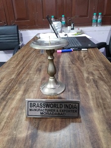 Candelabro de latón exclusivo, suministros de Iglesia, Brassworld, India - Product Image 6