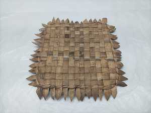 ผ้าปูโต๊ะทรงสี่เหลี่ยมสไตล์หรูหรา,แผ่นปูโต๊ะหวายถักผักตบชวาสไตล์โบราณสำหรับตกแต่งห้องครัวบ้าน - Product Image 6