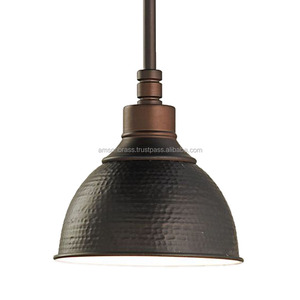 Black Coated Hammered Strong <b>Shade</b> for Lighting Pendant Lamp Decorative Pendent With Beautiful <b>Shade</b> with Metal Base - Product Image 1