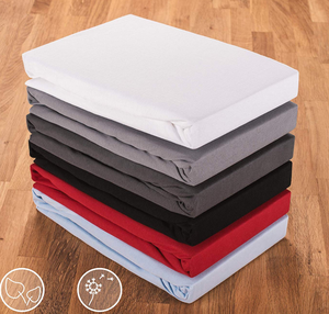 Mềm Cotton Đầy Đủ Được Trang Bị Tấm Set Với Túi Sâu Dễ Dàng Phù Hợp Thoải Mái Và Rất Co Giãn Có Thể Giặt Bộ Đồ Giường - Product Image 3