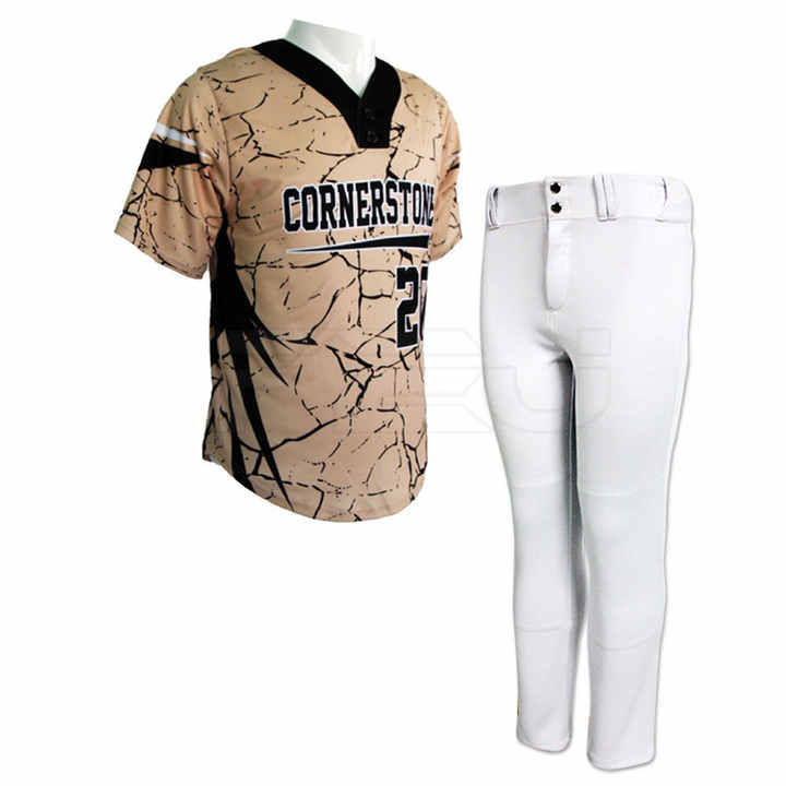 Diseñar Su Propio Béisbol Softbol Uniformes 100 Poliéster Uniformes De