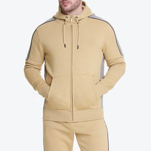 เสื้อฮู้ดซิปรูดซิปของผู้ชายผ้าฝ้าย35% โพลีเอสเตอร์โอเวอร์ไซส์ไซส์ไซส์ใหญ่พิเศษ - Product Image 4