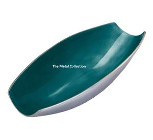 Bol de service élégant coquille pour Restaurant maison dîner plat de service finition émaillée décorative bol de pièce moderne prix de gros - Product Image 3