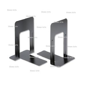 Sujetalibros de metal de color negro de diseño elegante Sujetalibros de tamaño y forma personalizados para uso en hospitales y oficinas - Product Image 2