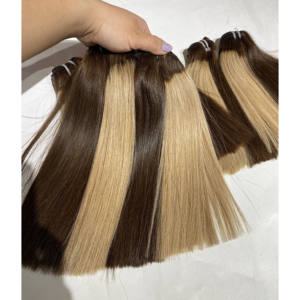 Michair – Vente en gros de mèches de cheveux humains vietnamiens, tissage double trame, boucles Jerry, cuticules alignées, cheveux Remy, toutes couleurs - Product Image 1